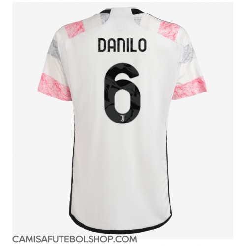 Camisa de time de futebol Juventus Danilo Luiz #6 Replicas 2º Equipamento 2023-24 Manga Curta